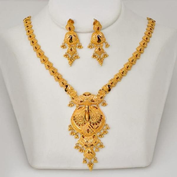 Gold necklace